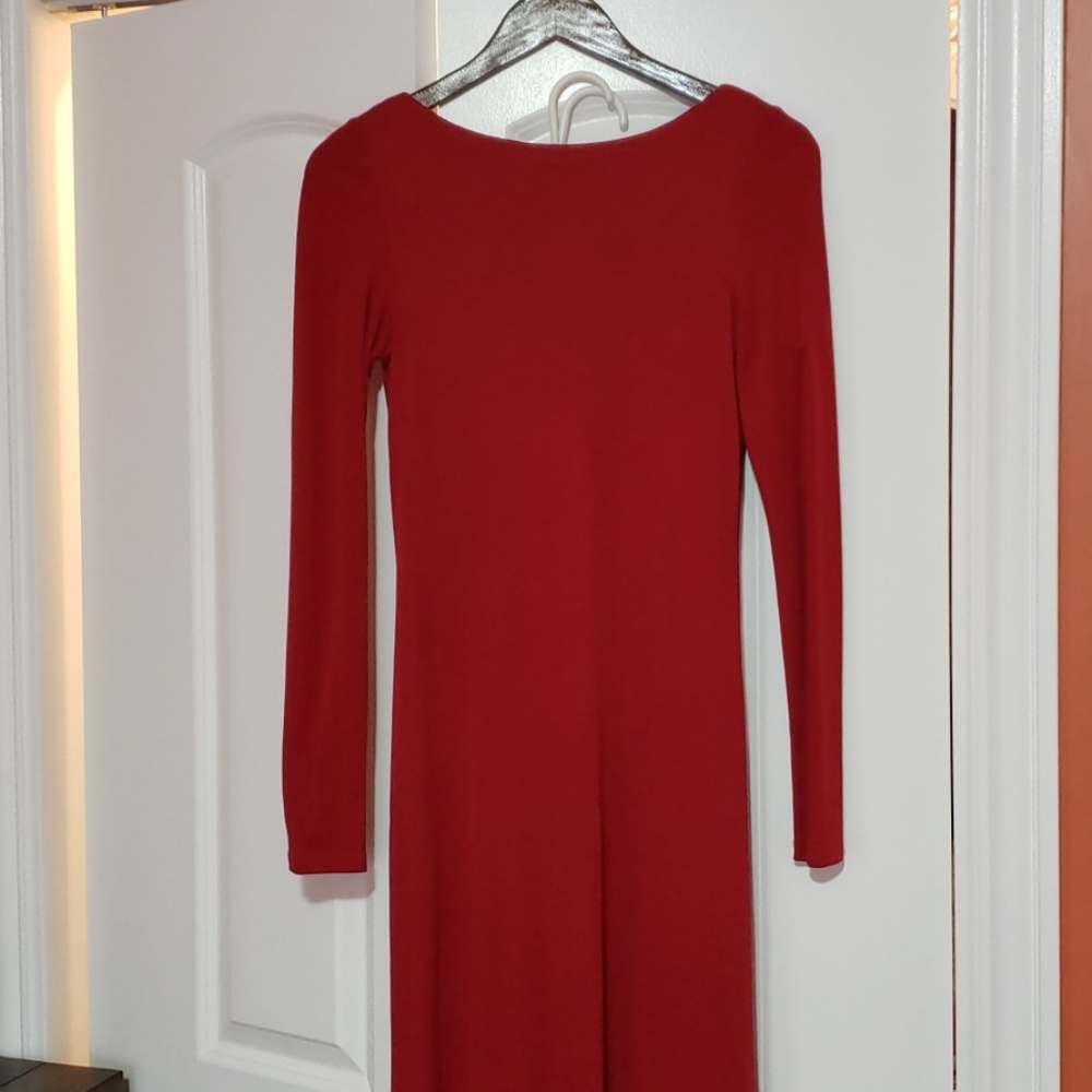 Lady in Red Vera Wang